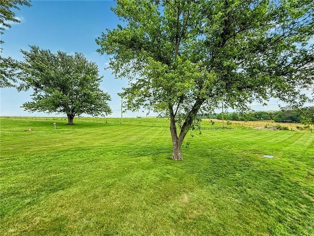 26240 Lakeview Dr, Maryville, MO 64468 - view of green lawn with a view of countryside