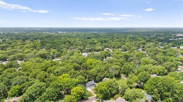 6710 Broadmoor St, Overland Park, KS 66204 - bird's eye view of a heavily wooded area