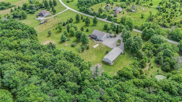 23708 S Southcrest Dr, Peculiar, MO 64078 - aerial view of property and surrounding area featuring rural landscape