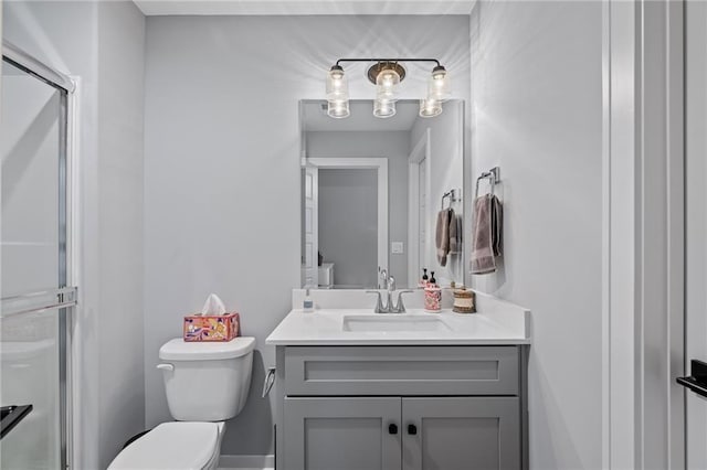 15297 W 172nd Pl, Olathe, KS 66062 - bathroom with vanity and a shower with shower door