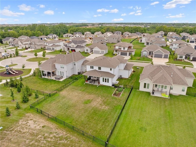 15297 W 172nd Pl, Olathe, KS 66062 - aerial perspective of suburban area