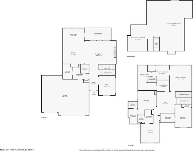 15297 W 172nd Pl, Olathe, KS 66062 - view of room layout