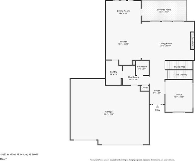 15297 W 172nd Pl, Olathe, KS 66062 - view of room layout
