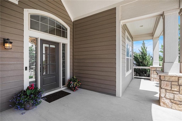 25072 W 114th Ct, Olathe, KS 66061 - view of exterior entry featuring covered porch
