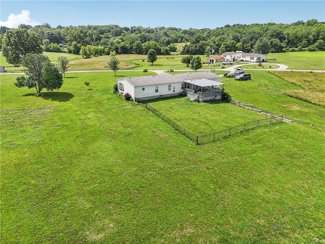 507 NW 165th Rd, Centerview, MO 64019 - view from above of property