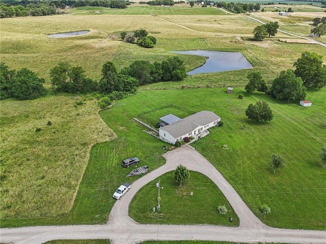507 NW 165th Rd, Centerview, MO 64019 - aerial view of property and surrounding area with a large body of water