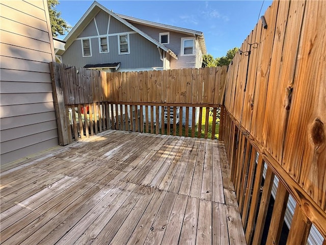 1114 N Liberty St, Independence, MO 64050 - view of wooden terrace