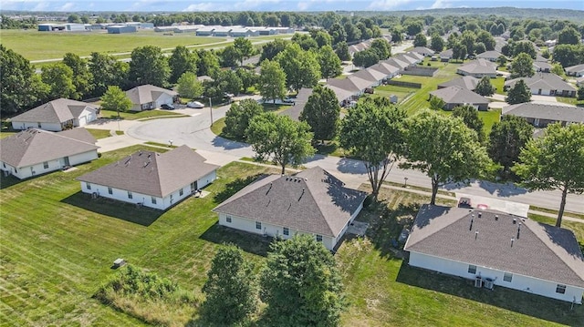 212 NW Parker Dr, Grain Valley, MO 64029 - aerial perspective of suburban area