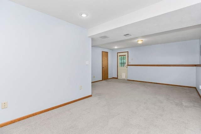 1401 NE Weddle Ln, Lees Summit, MO 64086 - carpeted spare room with baseboards