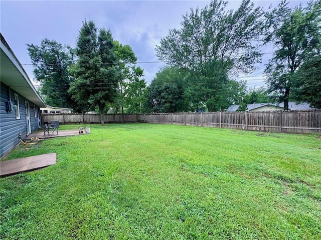 1012 Meadowbrook Rd E, Iola, KS 66749 - view of fenced backyard