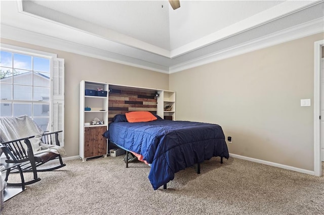 109 NW Whitlock Dr, Lees Summit, MO 64081 - bedroom with carpet, ceiling fan, and crown molding
