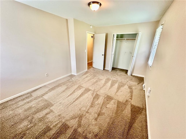 6110 NW 51st Ter, Kansas City, MO 64151 - unfurnished bedroom featuring carpet floors and a closet