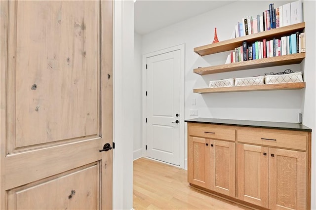 2144 W 89th Ter, Leawood, KS 66206 - hall with light wood-style flooring