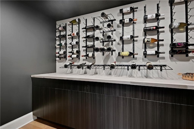 2144 W 89th Ter, Leawood, KS 66206 - wine room with baseboards