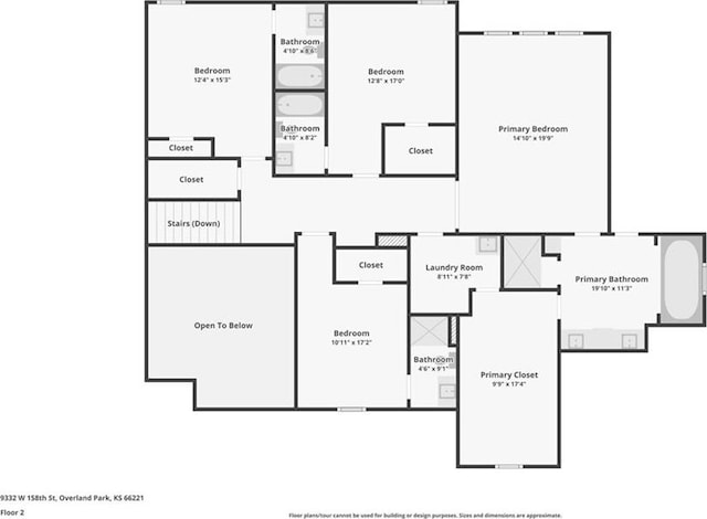9332 W 158th St, Overland Park, KS 66221 - view of room layout