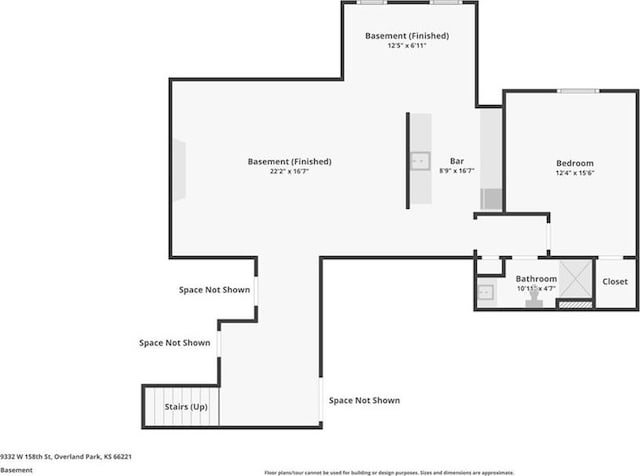 9332 W 158th St, Overland Park, KS 66221 - view of home floor plan