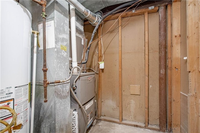 804 NW N Summit Cir, Blue Springs, MO 64015 - utilities with gas water heater and heating unit
