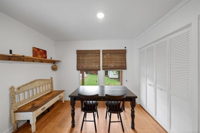 2017 W 48th St, Westwood, KS 66205 - dining room featuring light wood-style floors and baseboards