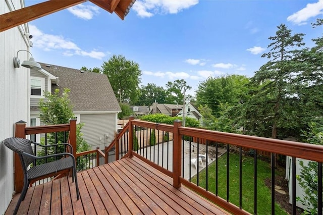 2017 W 48th St, Westwood, KS 66205 - view of wooden deck