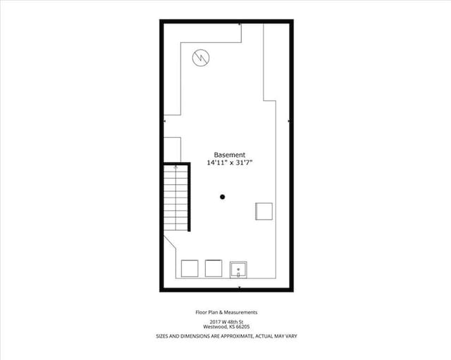 2017 W 48th St, Westwood, KS 66205 - view of floor plan / room layout
