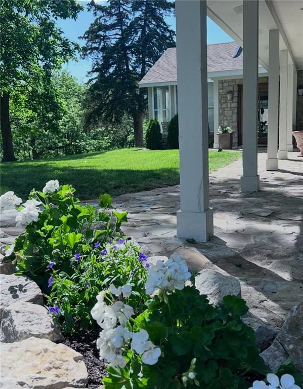 1015 S Wyckford Rd, Olathe, KS 66061 - view of patio