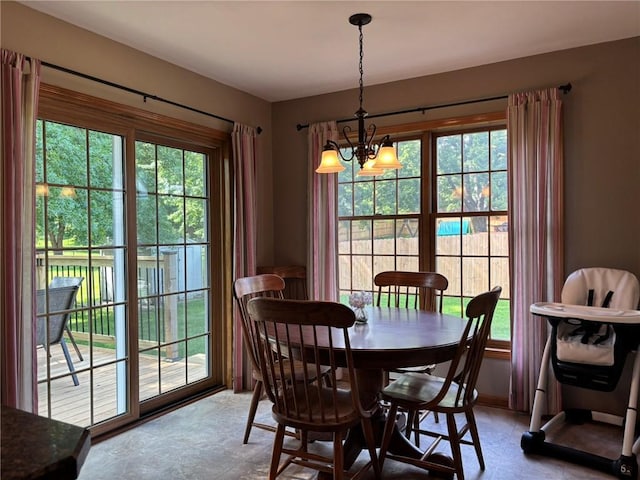 2006 Buckingham St, Saint Joseph, MO 64506 - dining room featuring a chandelier