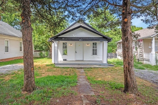 804 S Cedar Ave, Independence, MO 64053 - view of front of house with covered porch