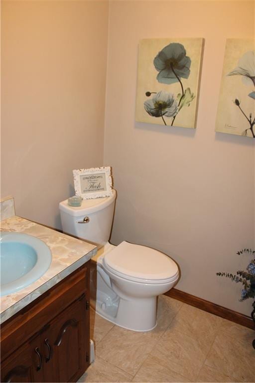 612 N 4th St, Arma, KS 66712 - half bath with vanity and toilet