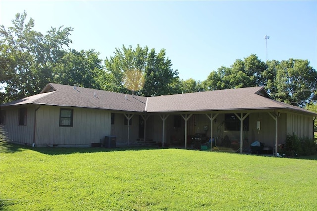 612 N 4th St, Arma, KS 66712 - view of front of house with a front lawn