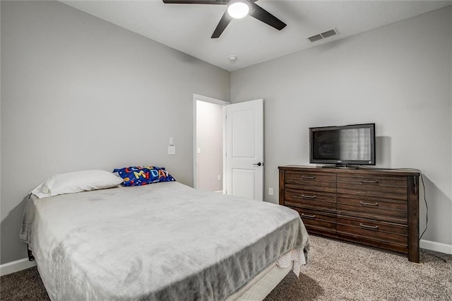 311 S 3rd St, Odessa, MO 64076 - bedroom featuring carpet floors and a ceiling fan