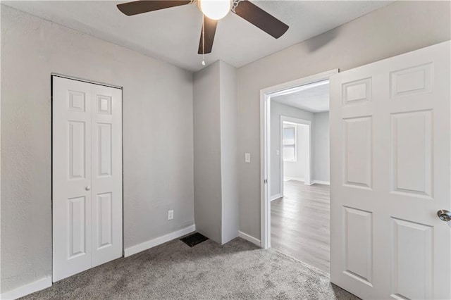 4320 E 43rd St, Kansas City, MO 64130 - empty room featuring ceiling fan and carpet flooring