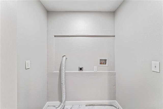 4320 E 43rd St, Kansas City, MO 64130 - laundry room featuring hookup for an electric dryer and hookup for a washing machine