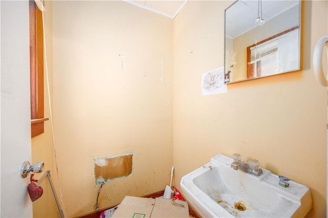 919 Indiana St, Neodesha, KS 66757 - bathroom featuring a sink