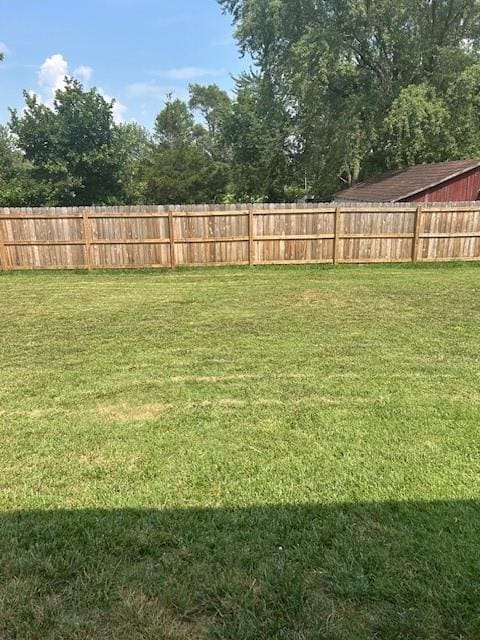 211 Harrison St, Pomona, KS 66076 - view of yard