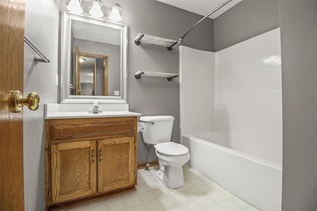3605 NW Pier Ct, Blue Springs, MO 64015 - full bath with vanity, shower / bath combination, and tile patterned floors