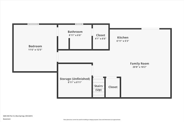 3605 NW Pier Ct, Blue Springs, MO 64015 - view of home floor plan