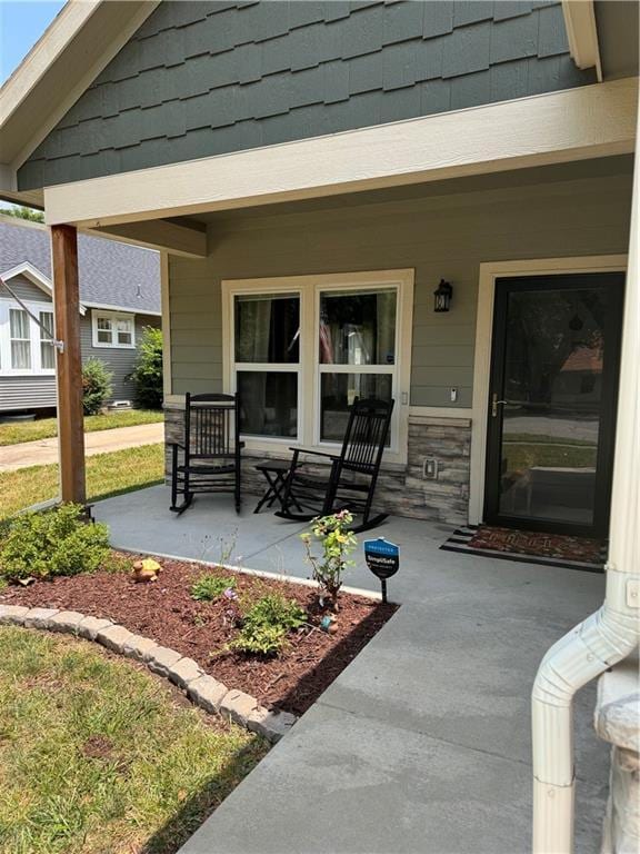 1141 S Main St, Ottawa, KS 66067 - view of porch