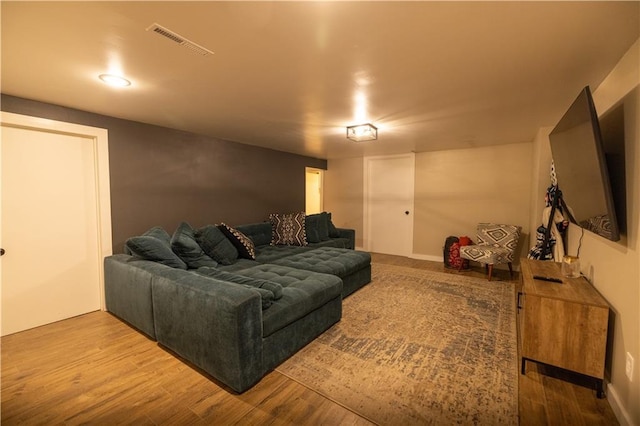 1604 SW 21st St, Blue Springs, MO 64015 - living room featuring wood finished floors