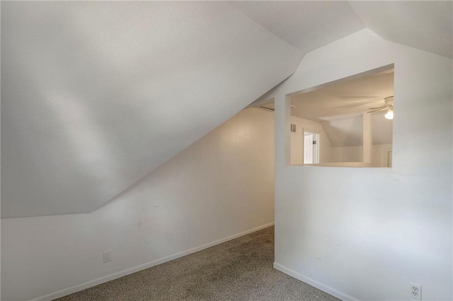 934 Williams St, Excelsior Springs, MO 64024 - bonus room featuring vaulted ceiling and carpet flooring
