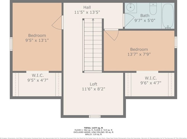934 Williams St, Excelsior Springs, MO 64024 - view of room layout