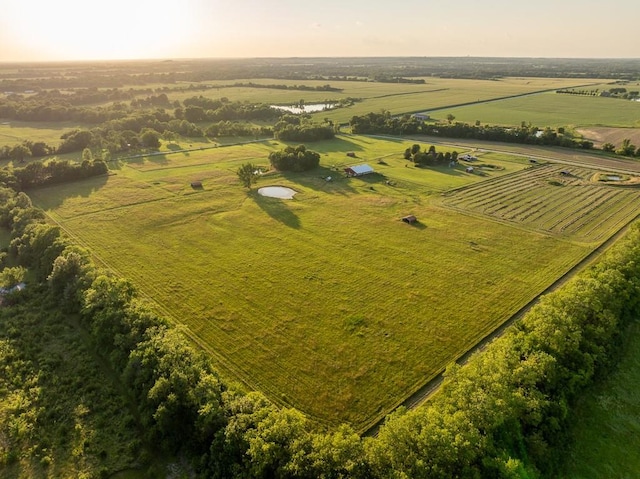 28909 E 297th St, Garden City, MO 64747 - aerial view at dusk of a view of rural / pastoral area and agricultural plots