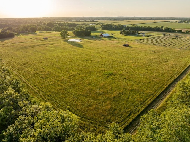 28909 E 297th St, Garden City, MO 64747 - aerial view of sparsely populated area featuring extensive farmland