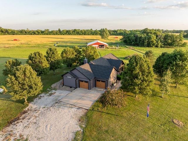 28909 E 297th St, Garden City, MO 64747 - view of rural area featuring a tree filled landscape