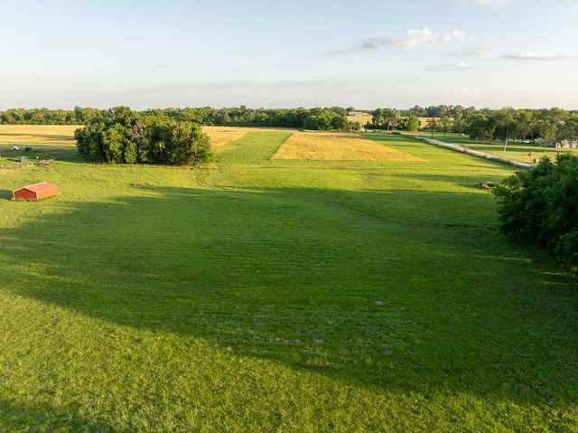 28909 E 297th St, Garden City, MO 64747 - view of grassy yard with a view of countryside and agricultural area