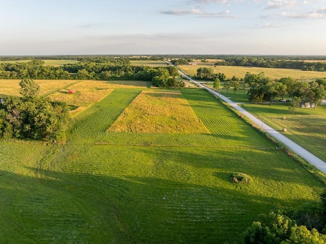28909 E 297th St, Garden City, MO 64747 - aerial view of property's location with rural landscape and farmland