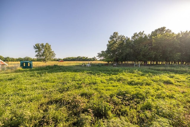 28909 E 297th St, Garden City, MO 64747 - view of yard with a view of countryside