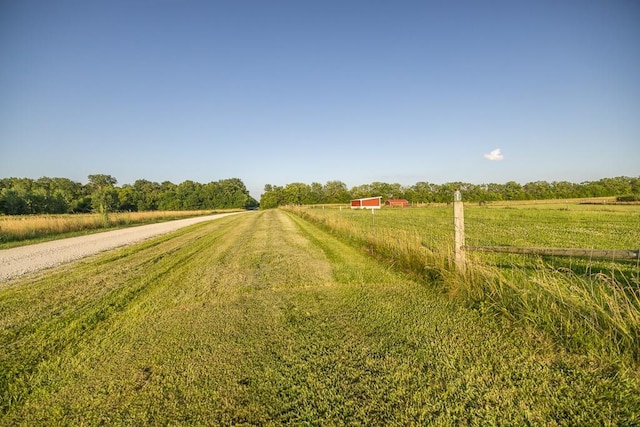 28909 E 297th St, Garden City, MO 64747 - view of yard with a view of countryside and driveway