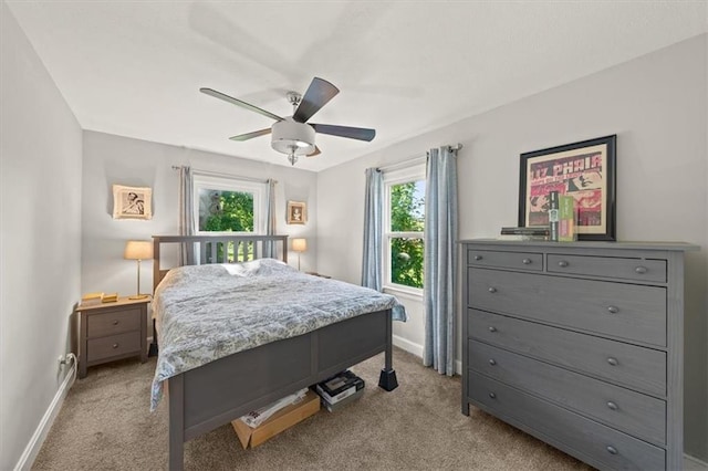 2220 N 47th St, Kansas City, KS 66104 - bedroom featuring carpet flooring and ceiling fan