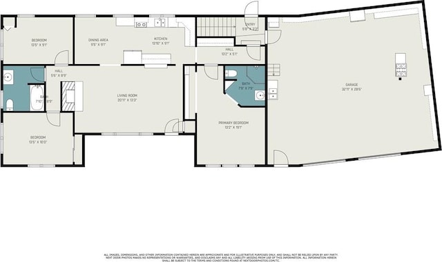 6327 Yecker Ave, Kansas City, KS 66104 - view of room layout