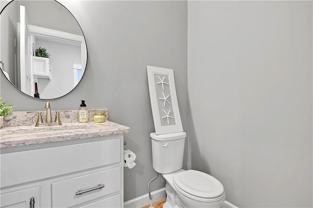 24704 W 76th St, Shawnee, KS 66227 - bathroom featuring vanity and baseboards